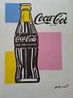 Andy Warhol Signed Lithograph - Coca-Cola  - Certificate Leo Castelli