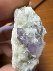 Quarzo Ametista + Calcite + Laumontite Minerali Osilo Sardegna  Sassari