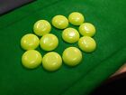 Subbuteo hw basi dux Halley VERDE ACIDO kit da  11 con pesetti