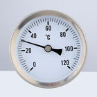 Water Thermometer 63mm Metal Thermometer Pipe Thermometer