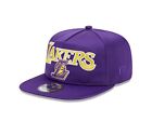 New Era The Golfer Snapback Cap NBA Patch Retro Los Lakers purple S/M