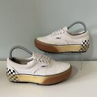 Vans Era Stacked White/Checkerboard Gum Platform Sneakers UK 5.5, US 8, EUR 38.5