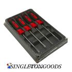 Snap-on Tools NEW SGDX40BR 4 Piece RED Soft Grip Mini-Grip Screwdriver Set USA