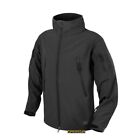 Gunfighter Jacket Shark Skin Windblocker nera Helikon Tex