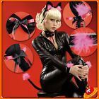 Costume Carnevale Halloween Donna Ragazza Catwoman Gatta