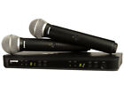 Shure BLX288E / PG58 Doppio Radiomicrofono wireless palmare per voce