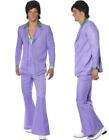 70s 1970s Disco Abito Lavanda Costume 70 s Disco Completo Da Smiffys