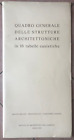 Rarissimo Architettura urbanistica strutture architettoniche 16 tabelle 1978