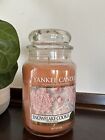 yankee candle Candela giara grande Snowflake Cookie Nuova