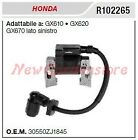 Bobina di accensione HONDA motozappa GX610 620 670 lato sinistro R102265