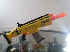 Nerf Fortnite AR-L Elite Dart Blaster 2018 Gold Scar Gun Hasbro Epic Games BR