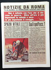 manifesto fascista Propaganda WWII PNF Mussolini