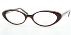 OLIVER PEOPLES L.A. Brille Sixi ESP Oval Brown 48-18 Japan c1999 im PRADA Case