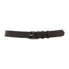 8704 CINTURA UOMO LAURA BIAGIOTTI MAN LEATHER BELT BLACK