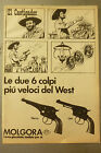 *ADVERTISING PUBBLICITA  PISTOLA 6 COLPI MOLGORA     - 1973
