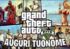 Cialda GTA V RETTANGOLARE/ROTONDA Ostia Per Torta con NOME Grand Theft Auto 5