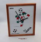 Italia 90 Ciao orologio da parete mattonella Ceramiche Ragno Varta lesionato