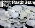 58x Ruote dentate Ingranaggi in PLASTICA - Robot Steampunk DIY modellismo basi