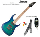 Ibanez RG421AHM Blue Moon Burst Chitarra Elettrica Blu Double Cut con tracolla