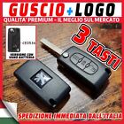 GUSCIO 3 Tasti+Lama Piatta con vano batteria Peugeot 207 307 308 407 Citroen