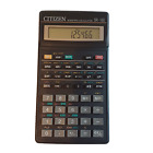 CITIZEN Scientific Calculator SR-166 Hard Case Removable Working Tested