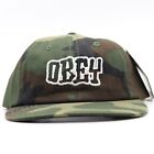 OBEY Cappello Berretto visiera dritta Regolabile Uomo Donna Unisex - Camouflage