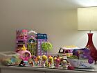 Large Pinypon Bundle - Campervan, Hotel, Speedboat, Carriage, Characters