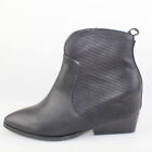 scarpe donna YAMAMAY 37 EU stivaletti nero pelle DC73