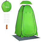 Outsunny Tenda Doccia da Campeggio Spiaggia ed Esterni, Verde