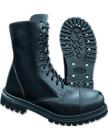 Anfibi Brandit Phantom UK 10 buchi in vera pelle stivali military boots