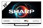 Sharp Smart TV 32 Pollici Full HD LED Android DVBT2/C/S2 Wifi Nero 32FH8EA