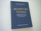 RENATO FABBRICHESI - ARCHITETTURA TECNICA  - ZANNONI EDITORE1938