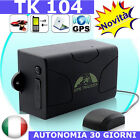 ANTIFURTO SATTELLITARE GPS TRACKER TK 104 MAGNETICO NAUTICO BARCA GOMMONE IP65