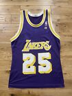 Canotta Basket Basketball Jersey Champion Nba Vintage Lakers Jones Bryant N. 25