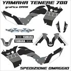 YAMAHA Tenere 700 grafica completa + paramani, grafica DARK