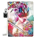 Lovewlb Tablet Custodia per Lenovo Ideapad A2107a A2107 Custodia Pelle Stand Case Cover HD