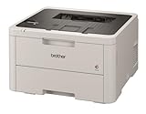 Brother HLL3240CDW Stampante LED a Colori, 26 ppm Mono e Colore,Stampa fronte/retro auto fino a 10 pag/min, Gigabit ethernet,WiFi a 5 GHz e USB,Vassoio carta 250 fogli,Pannello di controllo LCD