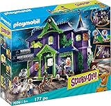 PLAYMOBIL Scooby-Doo! 70361 - La Casa del Mistero, con luci e Suoni, dai 5 Anni