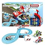 Carrera Toys Mario & Yoshi FIRST Nintendo Kart – Set Pista Da Corsa a Batteria e Due Macchinine – Gioco Adatto Per Bambini Dai 3 Anni, Colore Colorato, 20063026