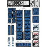 ROCKSHOX Sticker Set 35 mm Pike/Lyrik/Yari/Domain/Revelation, 11.4318.003.511 Pezzi di Ricambio, Blu, Standard