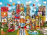 Ravensburger - Puzzle Eames House of Cards Fantasy, 1500 Pezzi, Idea regalo, per Lei o Lui, Puzzle Adulti
