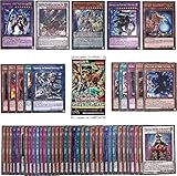 Yu-Gi-Oh! - Set di 50 carte Yu-Gi-Oh! con Holos e Rares + 1 Booster - Inglese