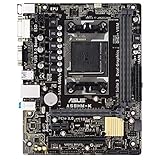 Asus FM2+ A68HM-K Scheda Madre AMD, M-ATX, 2xD3 2400, USB 3, SATA 3, Nero