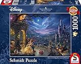 Schmidt , Thomas Kinkade: Disney Beauty and the Beast Puzzle -1000pc , Puzzle , Ages 12+ , 1 Players