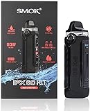 Smok IPX 80 Kit | originale Smok 80W Vape Kit costruito in batteria 3000mAh con 5.5ml RPM 2 Pod con maglia 0.16ohm DC 0.6Ω MTL Coil (Black Carbon Fiber)