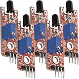 AZDelivery 5 x Sensore di Fiamma KY-026 Modulo Rilevatore di Incendio compatibile con Arduino incluso un E-Book!