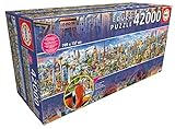 Educa - XXL Puzzles. Il Giro del Mondo. Il Puzzle più Grande del Mondo. 42000 Pezzi (17570)