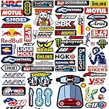 3 Fogli Casco Moto Impermeabili in Vinile Sponsor Monster Adesivi Energy Motocross Valigia Sci Mtb Stickers per Grafica Bicicletta Sono Adatti Veicoli Elettrici, Auto e Altri Prodotti(D)