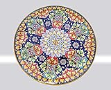 CERAMICHE DERUTA - PIATTO TONDO DA APPENDERE DECORO VARIO ANTICO Diametro cm.47