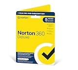 Norton 360 Deluxe 2020 | 5 Devices | 1 Year | Includes Secure VPN and Password Manager | PCs, Mac, smartphones and tablets | Activation Code by Post